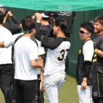 【阪神】救急搬送から25日後…頭部に打球直撃した石井大智が1軍に復帰　2軍復帰戦で3者連続三振