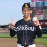 【ソフトバンク】初めてのプロ勝利を手にした前田悠伍「すごく楽しかった」三重殺直前に笑みを浮かべた理由とは